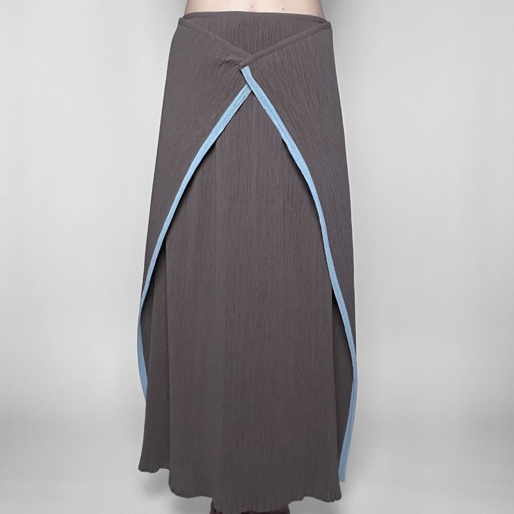 Issey Miyake White Label Maxi Skirt